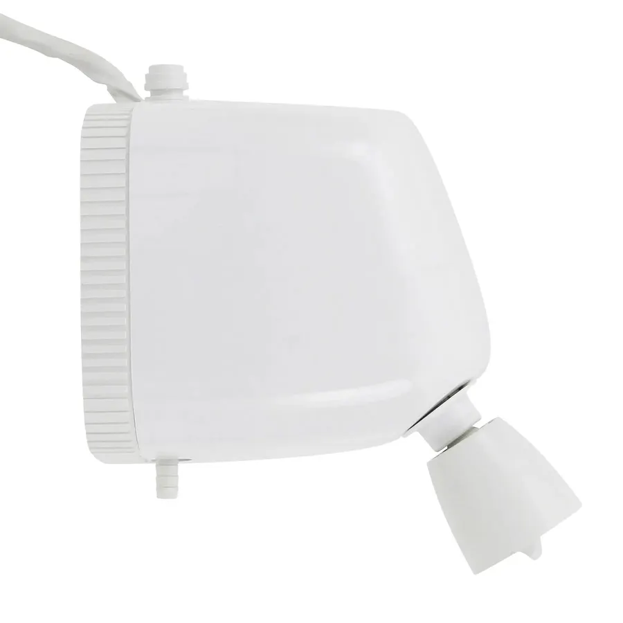 Chuveiro Elétrico Multitemperatura 7800W Branco Redondo com Pressurizador Jet Turbo Lorenzetti