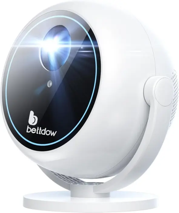 Bettdow Mini Projetor Portátil 4K 1080p 9000 Lumens
