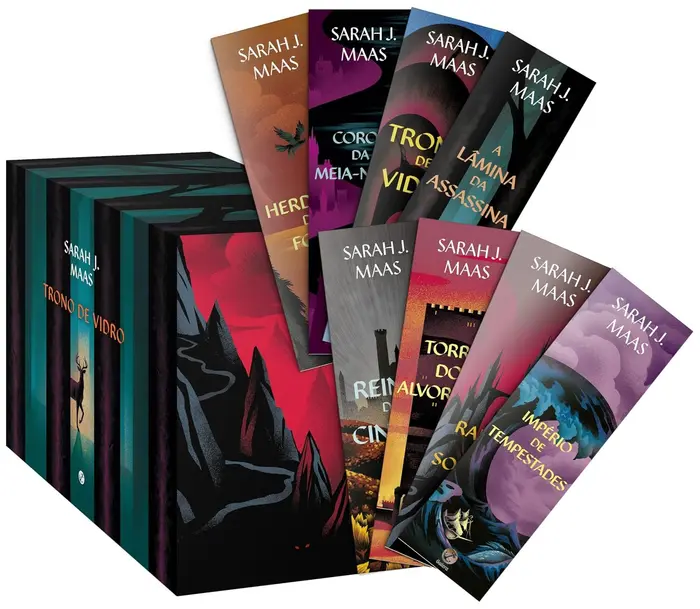 Box Trono de Vidro - Sarah J. Maas - Galera