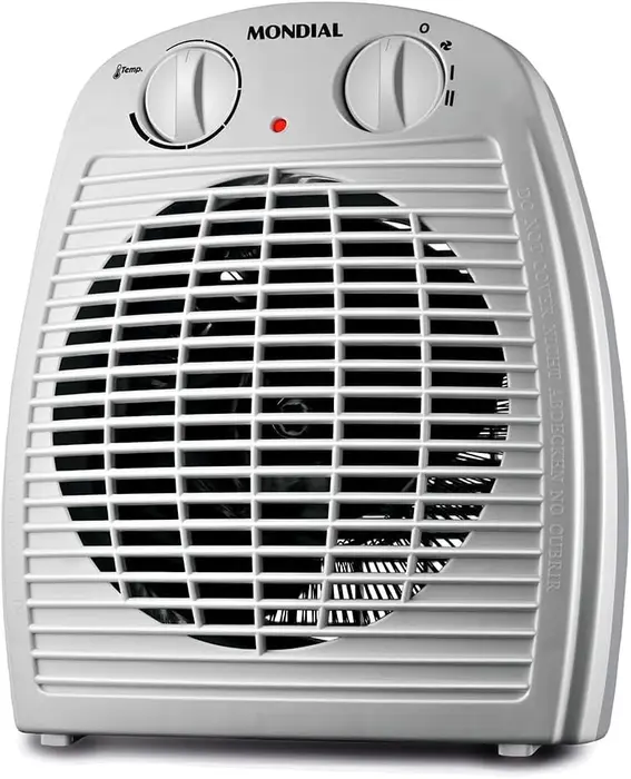 Mondial Aquecedor A Ar A-08 1500W 110V Cinza/Branco