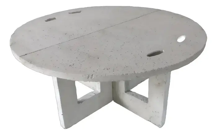 Base Suporte Proscimento 1000L Concreto Pré-moldado