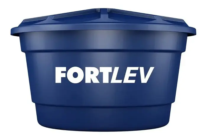 Tanque de água Fortlev Caixa deapos;água vertical 310L Polietileno Azul