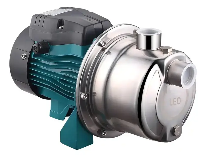 Bomba Deapos;Água Centrífuga Autoaspirante Lepono AJM45S 0,6hp Aço Inox 60Hz