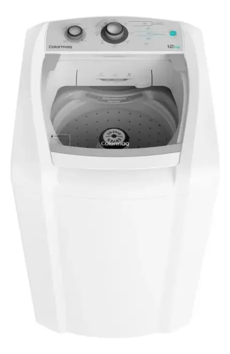 Máquina de Lavar Roupa Automática Colormaq 12kg Branca