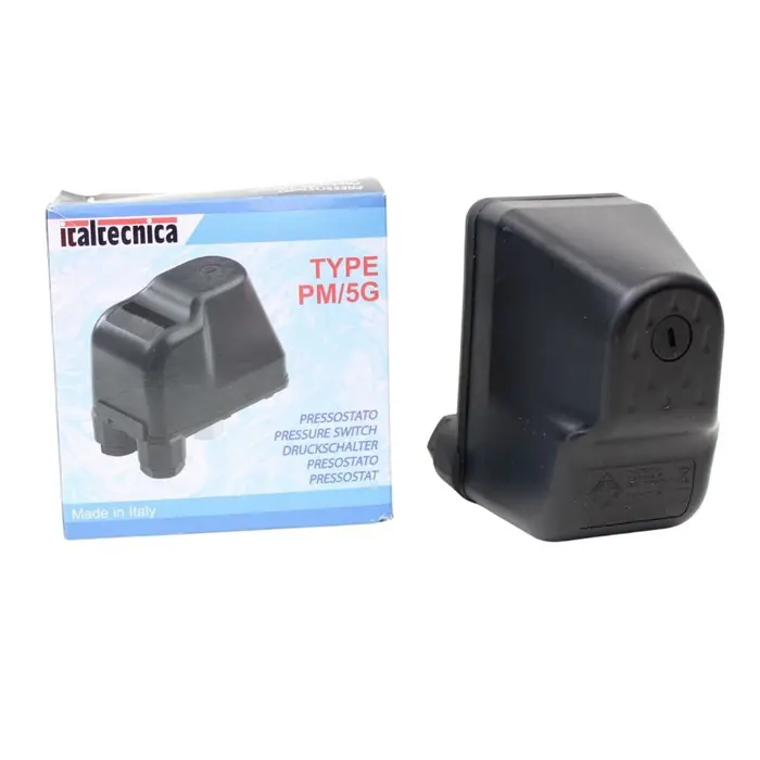 Pressostato de Água 0-4KG 1,5KW 1/4 220V Emmeti