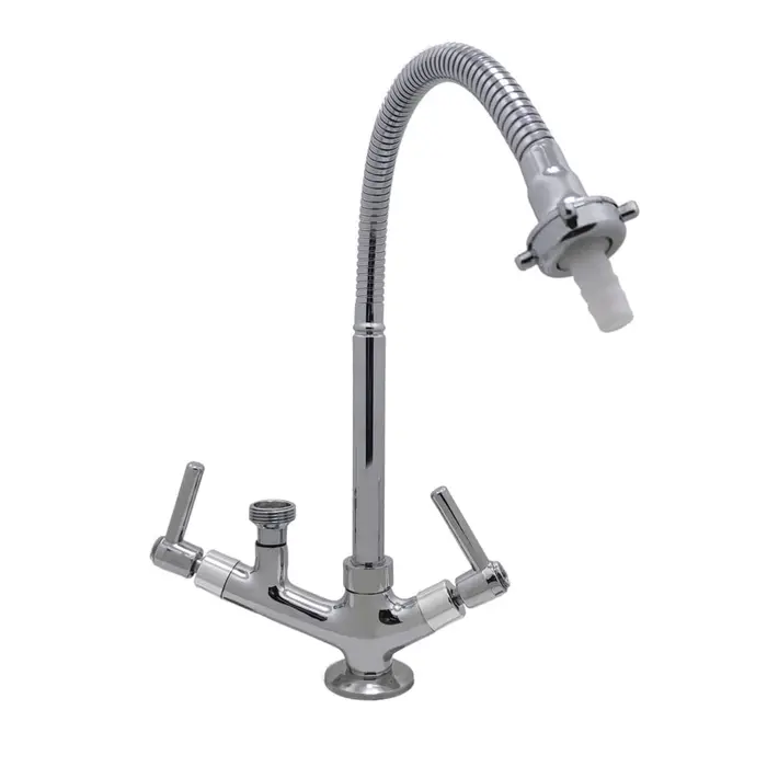 Torneira Tanque/Jardim Mesa Bica Longa Gourmet com Bico Cromada Bognar