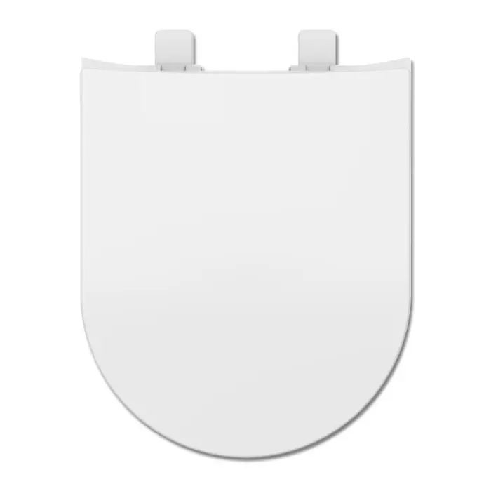 Assento Sanitário Duna Carrara PP Quadrado Branco