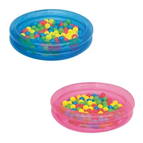 Piscina de Bolinhas 2 Anéis 73 Litros 91cm x 20cm 50 Bolinhas – 51085