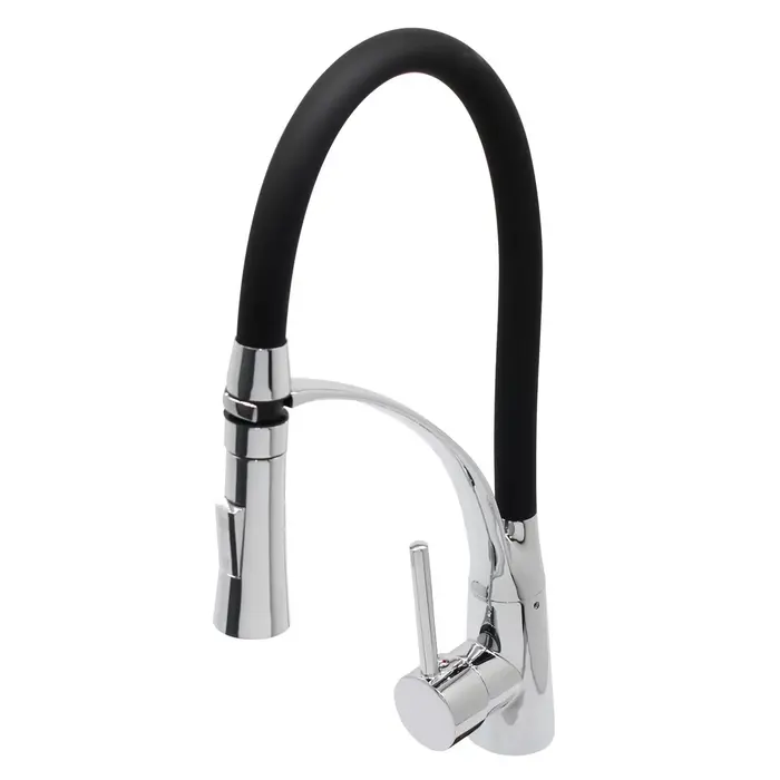 Torneira Gourmet Monocomando Flexível Cozinha Banheiro 1/2 pol Quente e Frio