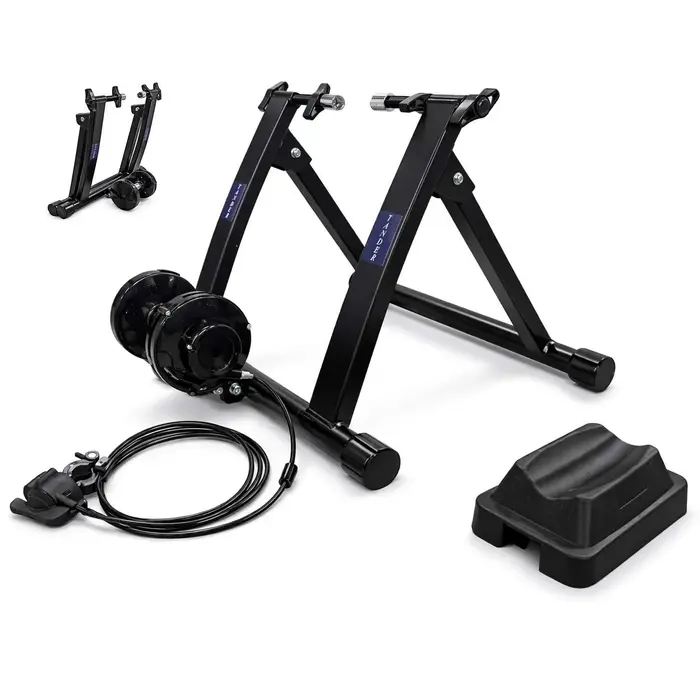 Rolo de Treino Dobrável Indoor Para Bicicleta Exercício em Casa