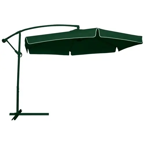 Ombrelone Suspenso 3m x 2,5m Verde