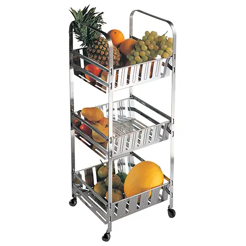 Fruteira de Aço Inox – MAK-INOX
