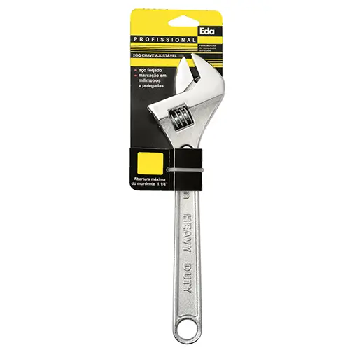 Chave Inglesa Ajustável Cromada 24” Abertura 60mm 9GI