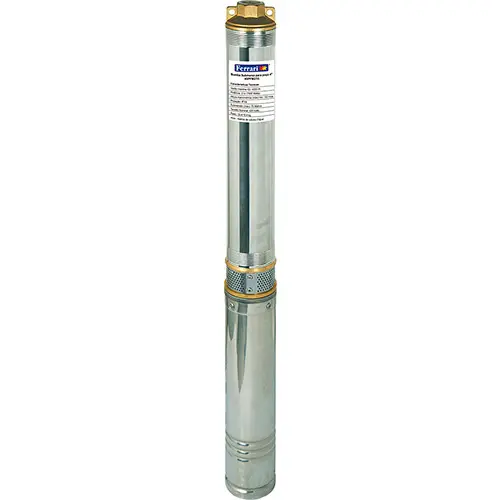 Bomba D’água Submersa para Poço, 4”, 1 Cv, 220v – 4SPFM 2/8