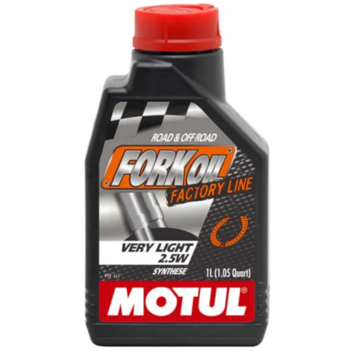 Fluido 1L Fork Oil Factory Line 2,5W Very Ligh para Garfos e Amortecedores MOTUL-MT074