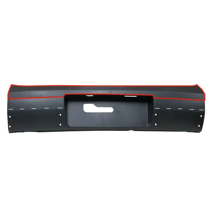 Para-choque Traseiro Central Preto para Saveiro Cross G5 e G6 DTS-6367