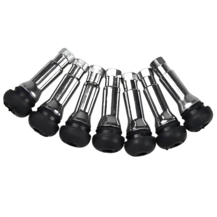 Válvula TR414 Cromada Para Pneus sem Câmara 50 Unidades JEDAL-821414AC