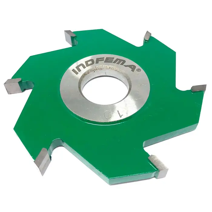 Fresa Ranhura HW 125 x 10 x 30mm com 6 Dentes INDFEMA-1800.14