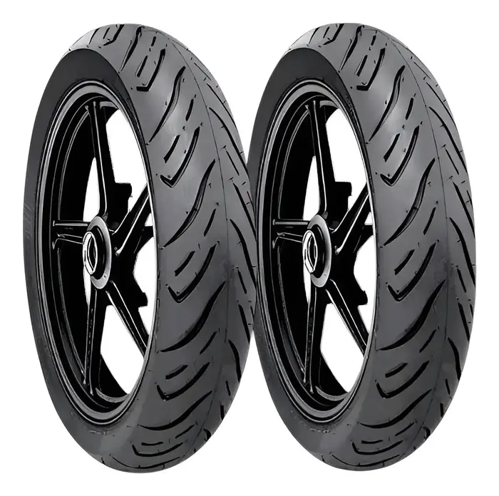 Pneu Technic 100/80-18 + 80/100-18 S/c Cg 160 Titan